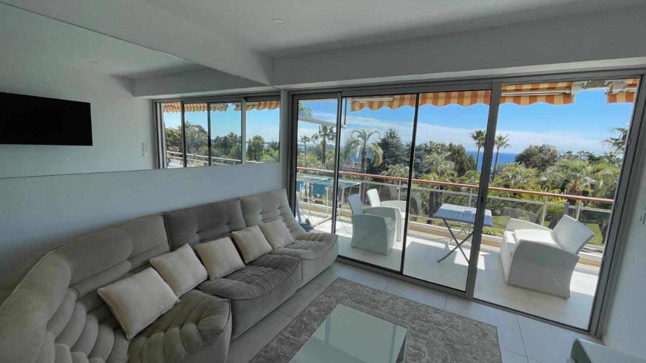 Appartement 2 Chambres Vue Mer Panoramique, Proche Croisette Cannes Валлорис Экстерьер фото