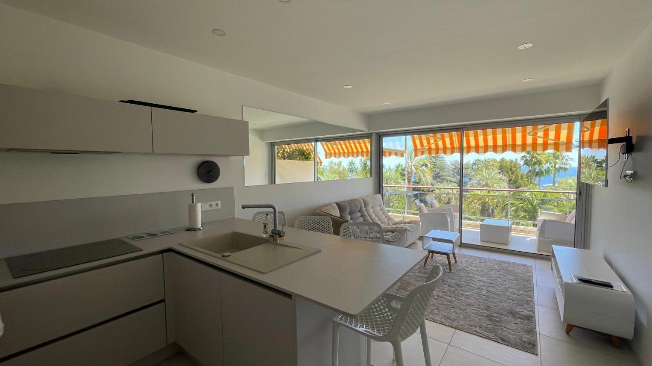 Appartement 2 Chambres Vue Mer Panoramique, Proche Croisette Cannes Валлорис Экстерьер фото