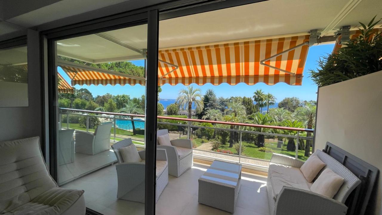 Appartement 2 Chambres Vue Mer Panoramique, Proche Croisette Cannes Валлорис Экстерьер фото