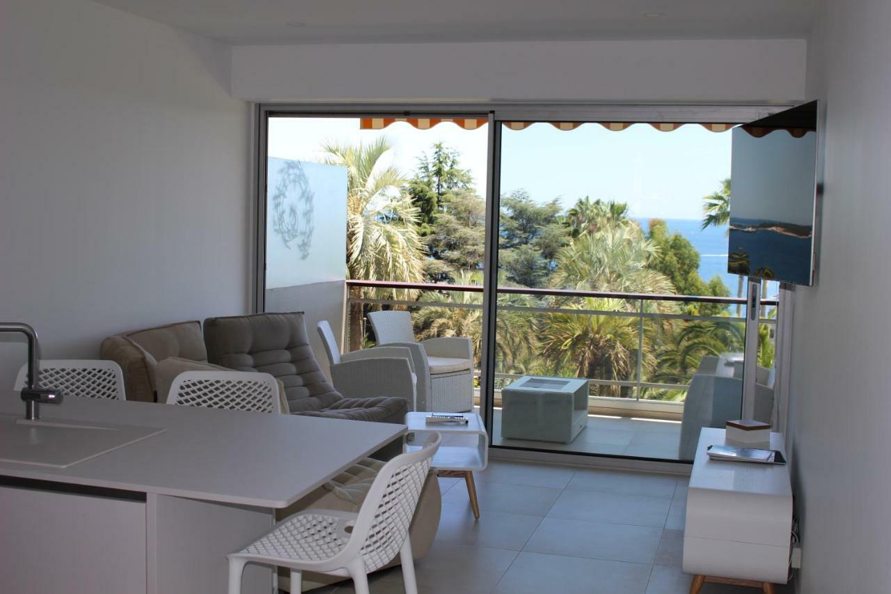 Appartement 2 Chambres Vue Mer Panoramique, Proche Croisette Cannes Валлорис Экстерьер фото