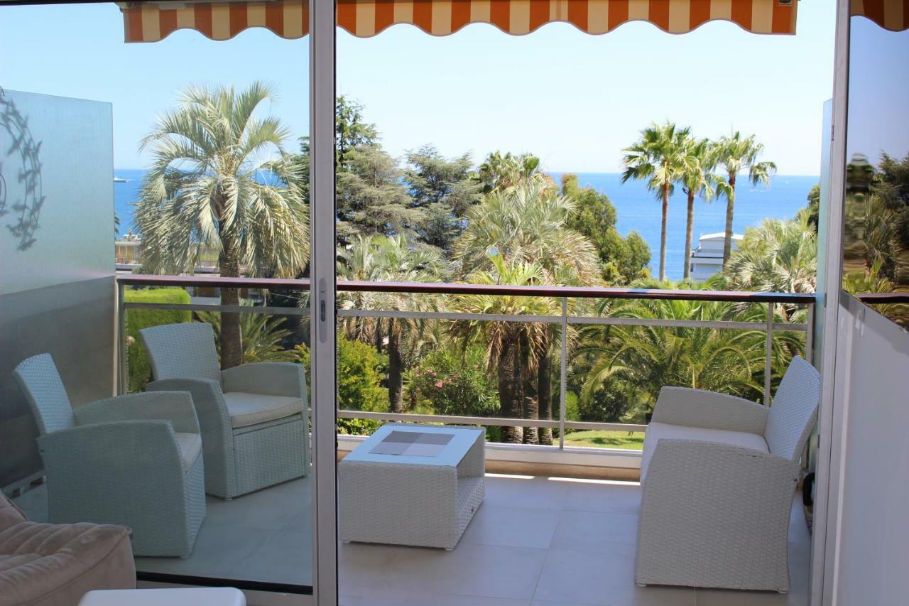 Appartement 2 Chambres Vue Mer Panoramique, Proche Croisette Cannes Валлорис Экстерьер фото